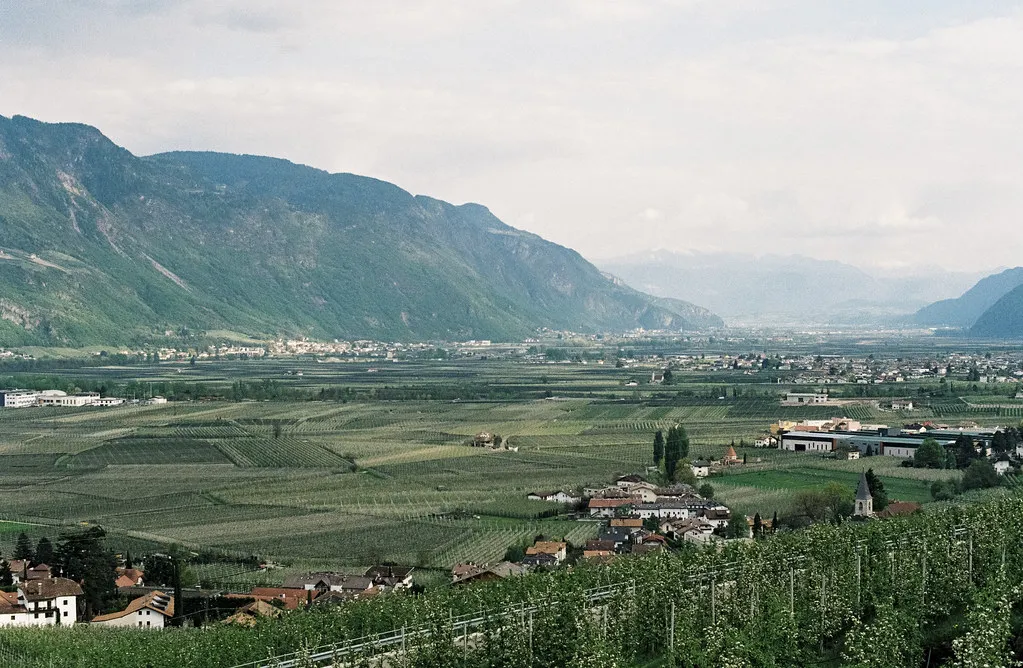 Lana and the Merano valley, near Hotel Ansitz Plantiz