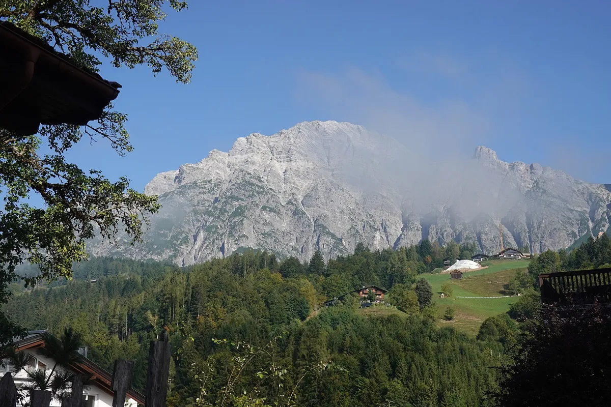 The Leoganger Steinberge from Leogang, near Hotel Krallerhof