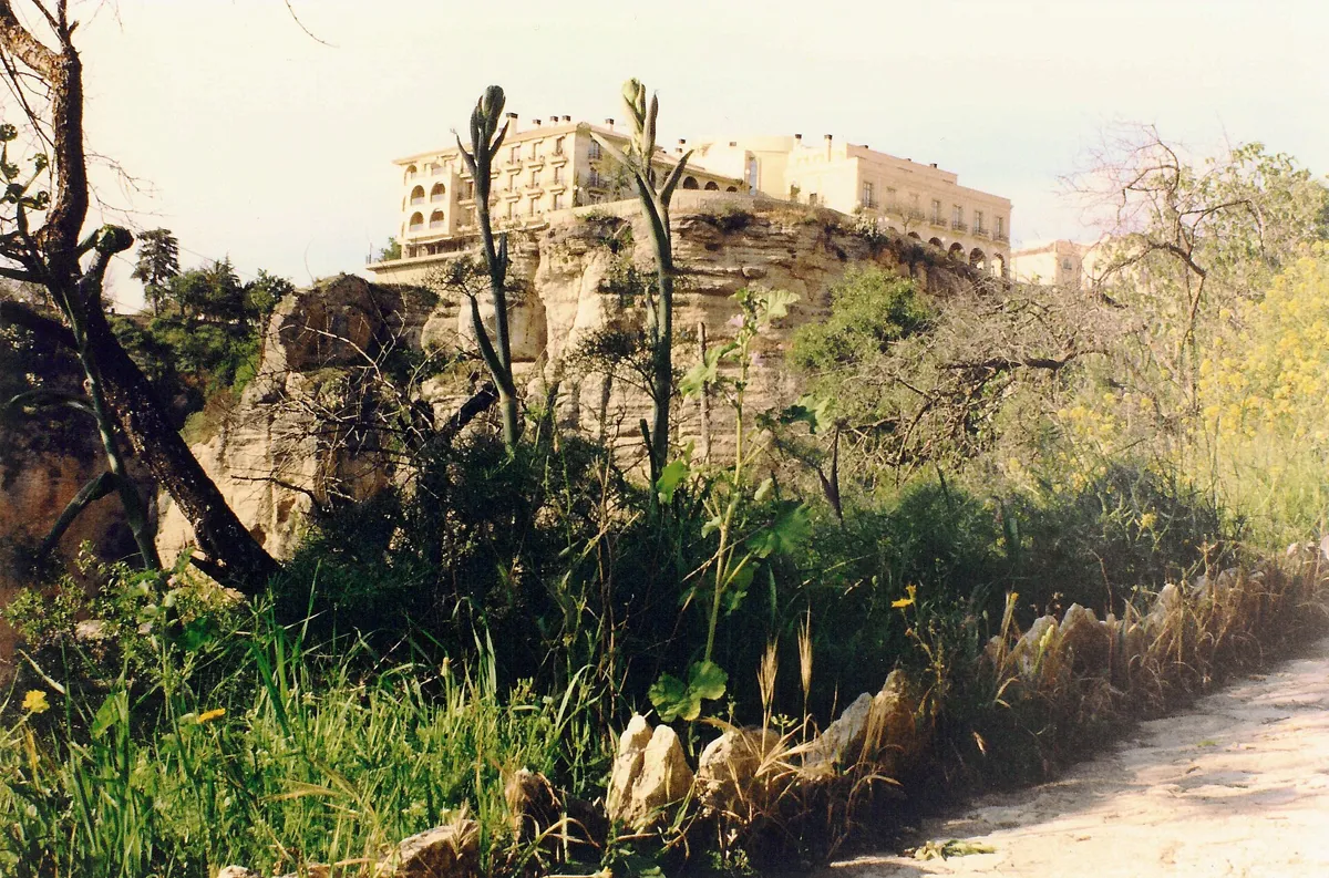 The Parador above the Tajo gorge, near Parador de Ronda