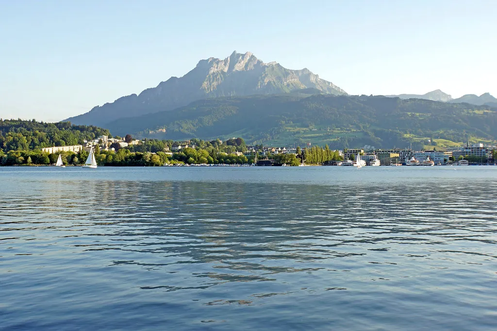 Lake Lucerne, near Schloss-Hotel Merlischachen