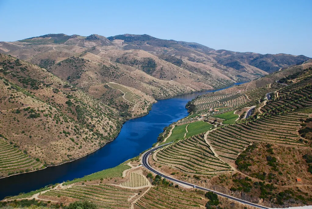 The Douro valley, near Six Senses Douro Valley
