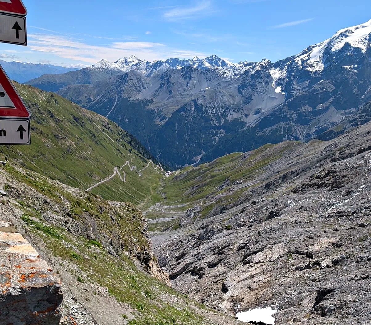 Hairpins on the Stelvio Pass